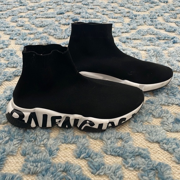 Balenciaga graffiti sock sneakers - Picture 1 of 6